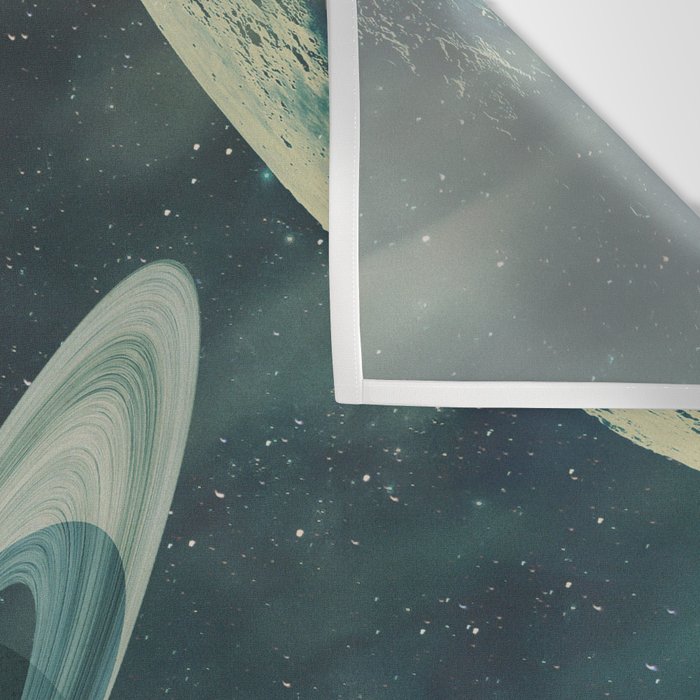 a Postcard from year 2348 Wall Tapestry Gallery Image 3