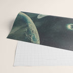 a Postcard from year 2348 Wrapping Paper Gallery Image 2