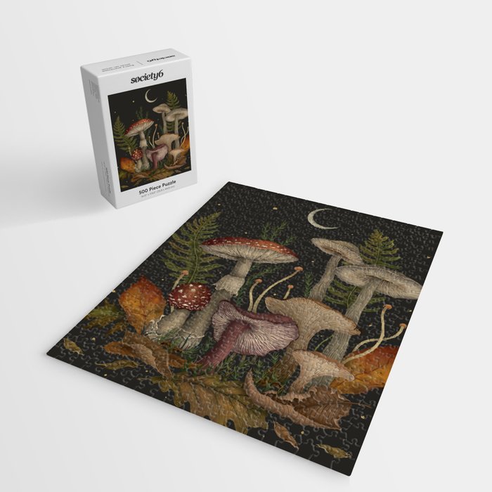Autumn Mushrooms Jigsaw Puzzle Gallery Image 2