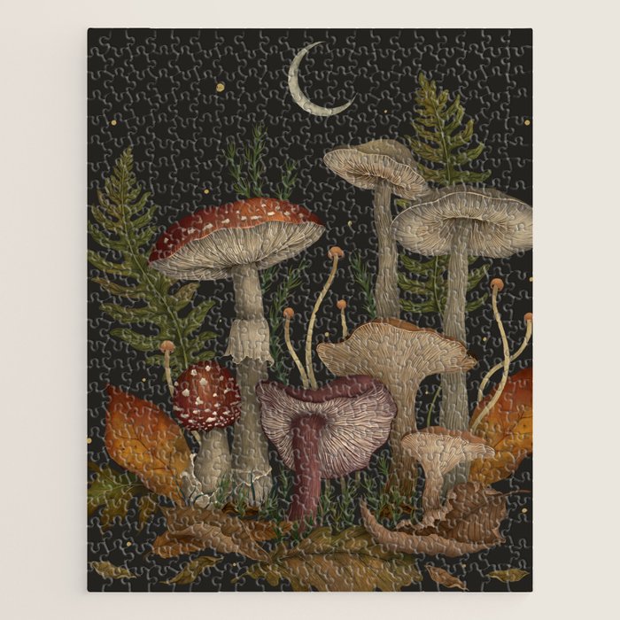 Autumn Mushrooms Jigsaw Puzzle Gallery Image 1