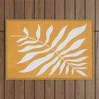Wild Ferns: Tulip Yellow Edition Outdoor Rug Gallery Image 1