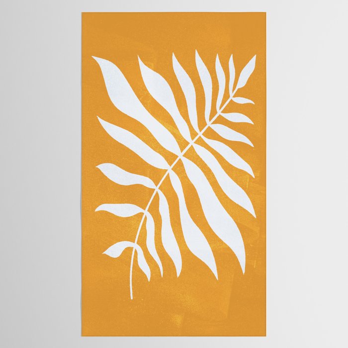 Wild Ferns: Tulip Yellow Edition Tablecloth Gallery Image 2