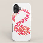 Miami Flamingo - Pink OmbrÃ© iPhone Case Gallery Image 1