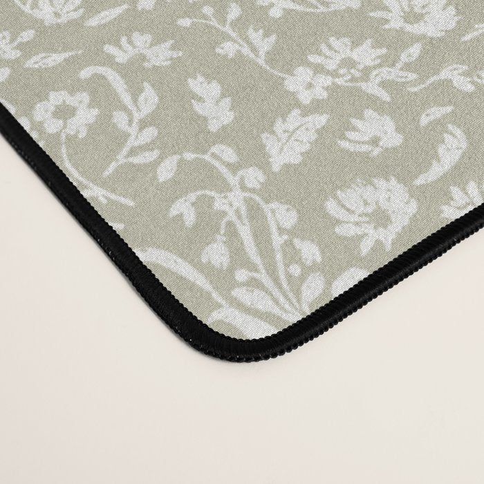 Ditsy Toile Floral - Sage Desk Mat Gallery Image 4