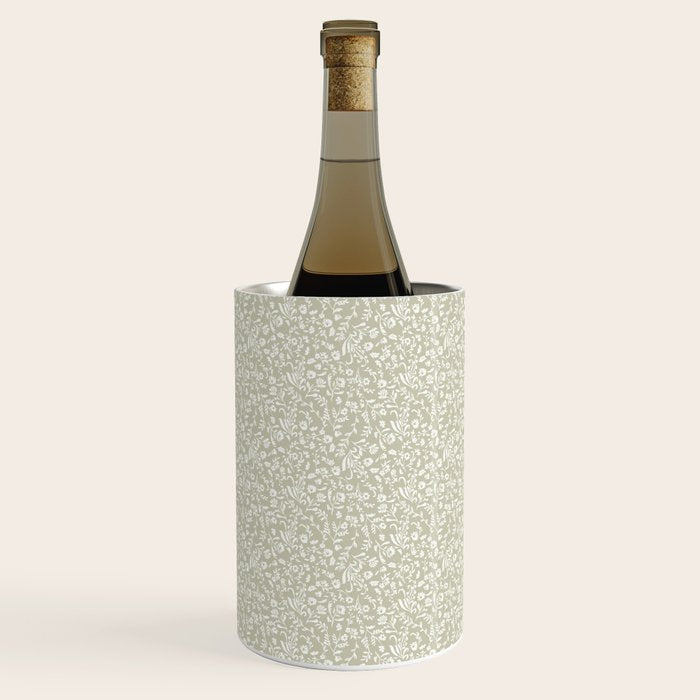 Ditsy Toile Floral - Sage Wine Chiller Gallery Image 3