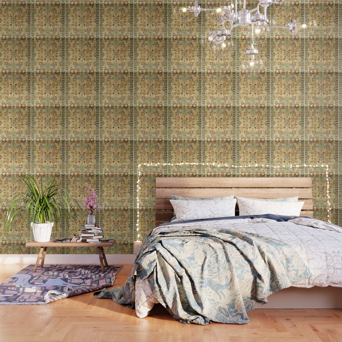 William Morris Antique Redcar Persian Floral Wallpaper Gallery Image 1