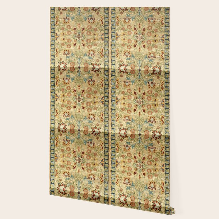William Morris Antique Redcar Persian Floral Wallpaper Gallery Image 2