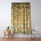William Morris Antique Redcar Persian Floral Window Curtain Gallery Image 5
