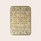 William Morris Antique Redcar Persian Floral Bath Mat Gallery Image 1