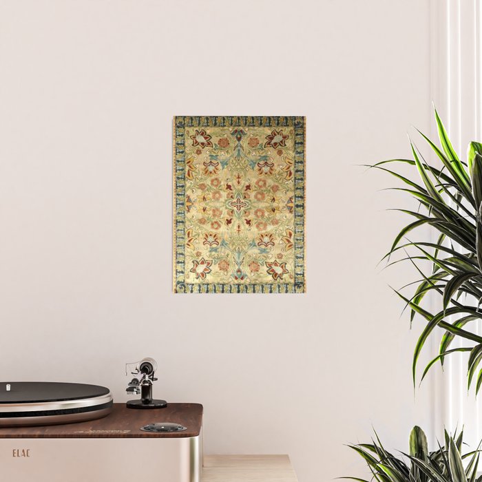 William Morris Antique Redcar Persian Floral Poster Gallery Image 2