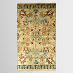 William Morris Antique Redcar Persian Floral Tablecloth Gallery Image 2