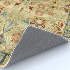 William Morris Antique Redcar Persian Floral Rug Gallery Image 4