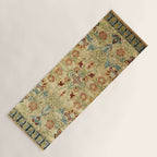 William Morris Antique Redcar Persian Floral Yoga Mat Gallery Image 1