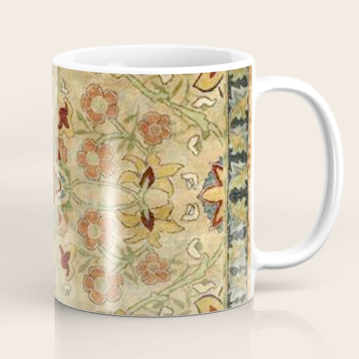 William Morris Antique Redcar Persian Floral Coffee Mug Gallery Image 1