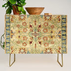 William Morris Antique Redcar Persian Floral Credenza Gallery Image 1