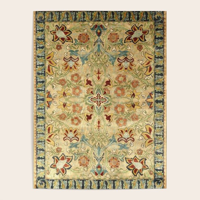 William Morris Antique Redcar Persian Floral Poster Gallery Image 4