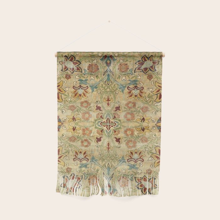 William Morris Antique Redcar Persian Floral Wall Hanging Gallery Image 1