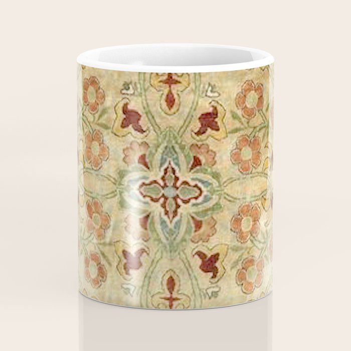 William Morris Antique Redcar Persian Floral Coffee Mug Gallery Image 4