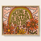 Trying to Be Better Serving Tray Gallery Image 1