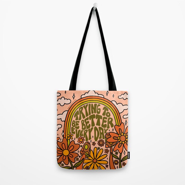 Trying to Be Better Tote Bag Gallery Image 2