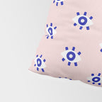 Evil Eye Dots - Navy & Blush Palette Pillow Sham Gallery Image 4