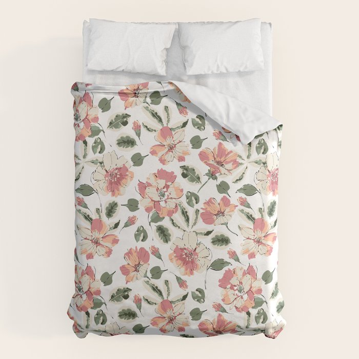 Modern tropical garden WGP Duvet Cover Gallery Image 1