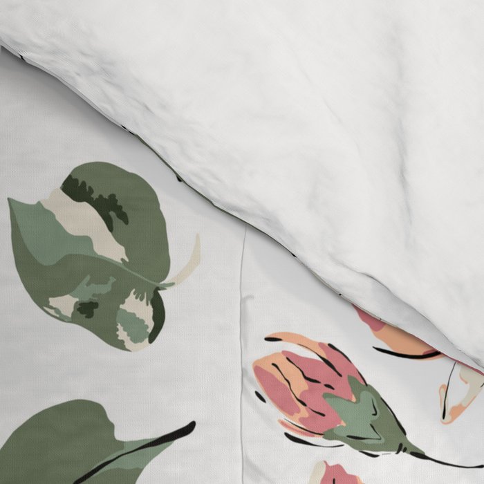 Modern tropical garden WGP Comforter Gallery Image 4