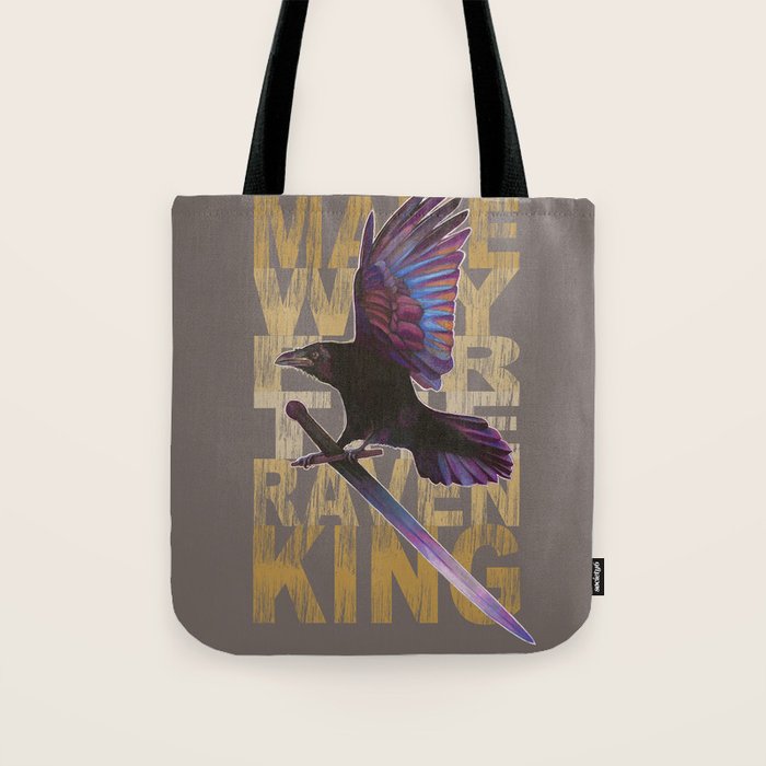 The Messenger/ Raven Cycle Tote Bag Gallery Image 1