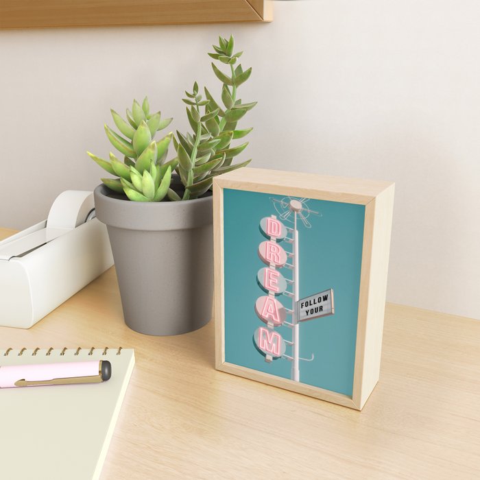 FOLLOW YOUR DREAM Mini Art Print Gallery Image 2