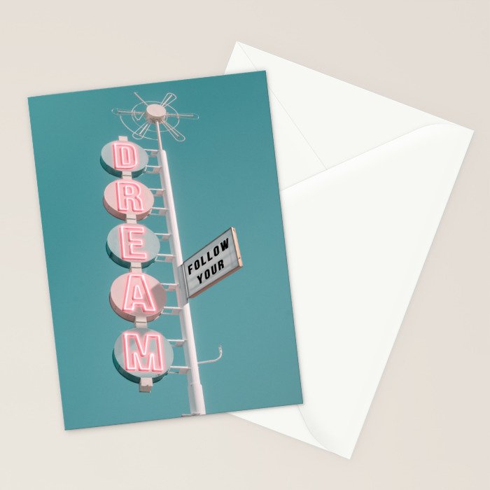 FOLLOW YOUR DREAM Stationery Card Gallery Image 2