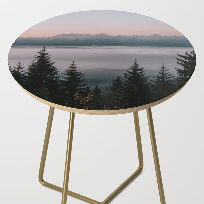 Faraway Mountains - Landscape and Nature Photography Side Table Gallery Image 2