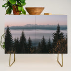 Faraway Mountains - Landscape and Nature Photography Credenza Gallery Image 1