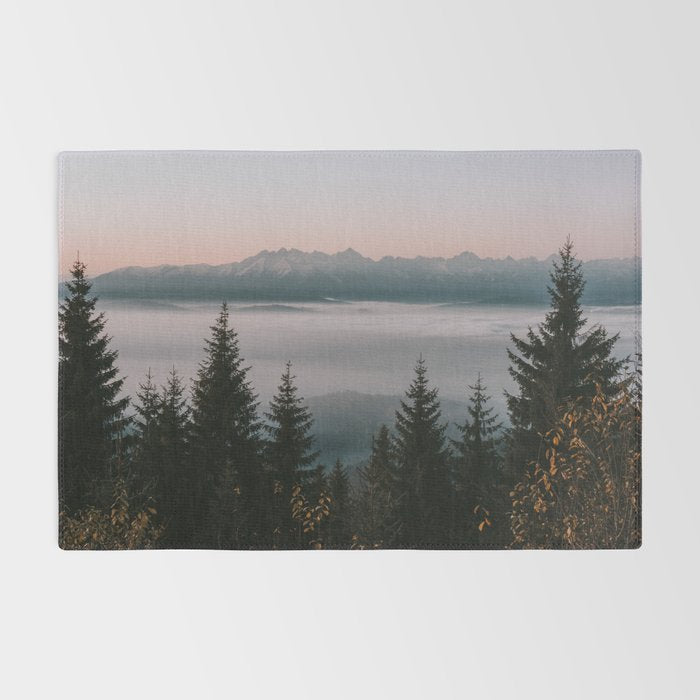 Faraway Mountains - Landscape and Nature Photography Rug Gallery Image 2