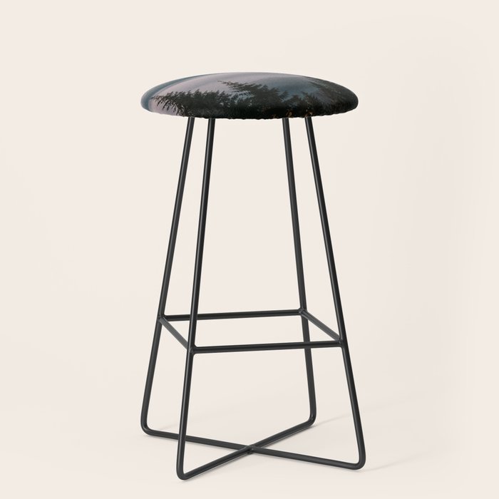 Faraway Mountains - Landscape and Nature Photography Stool Gallery Image 1