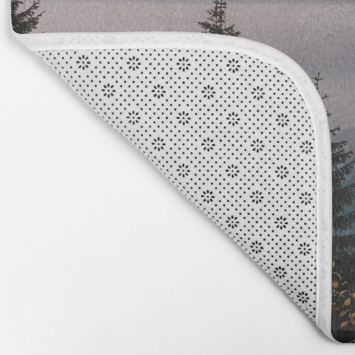 Faraway Mountains - Landscape and Nature Photography Bath Mat Gallery Image 2