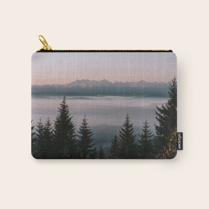 Faraway Mountains - Landscape and Nature Photography Carry All Pouch Gallery Image 1