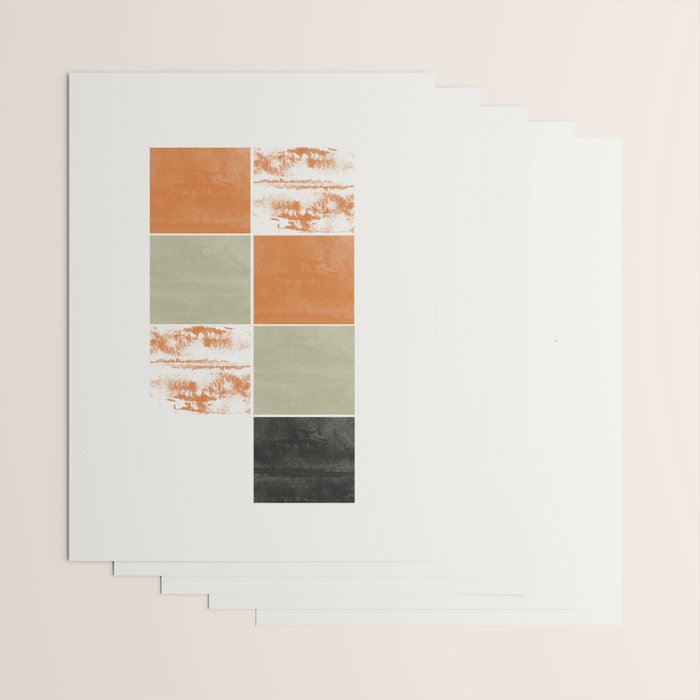 Modern Geometric Pattern Wrapping Paper Gallery Image 3