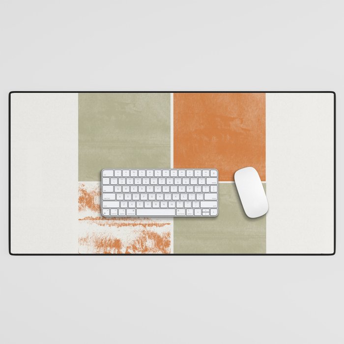 Modern Geometric Pattern Desk Mat Gallery Image 1