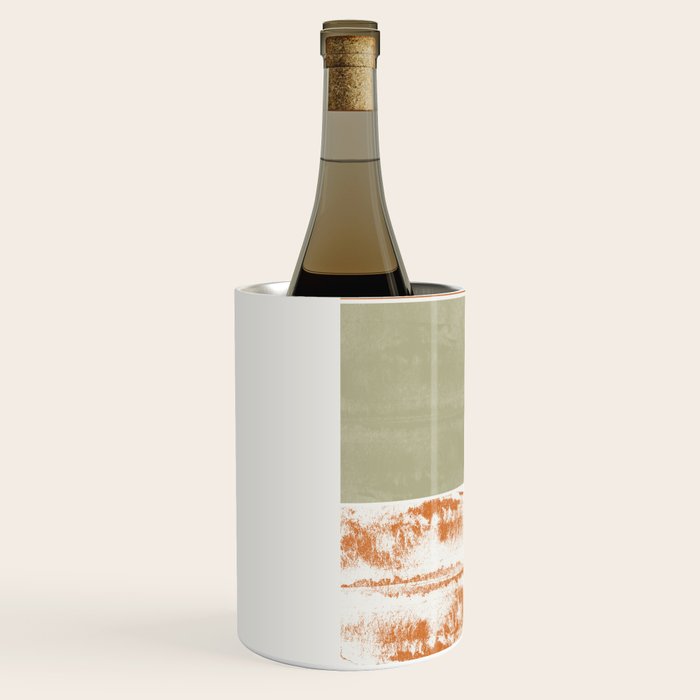 Modern Geometric Pattern Wine Chiller Gallery Image 2