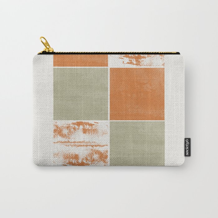 Modern Geometric Pattern Carry All Pouch Gallery Image 1