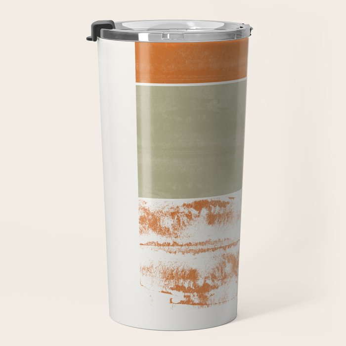 Modern Geometric Pattern Travel Mug Gallery Image 3