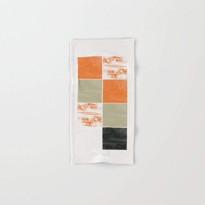 Modern Geometric Pattern Bath Towel Gallery Image 1