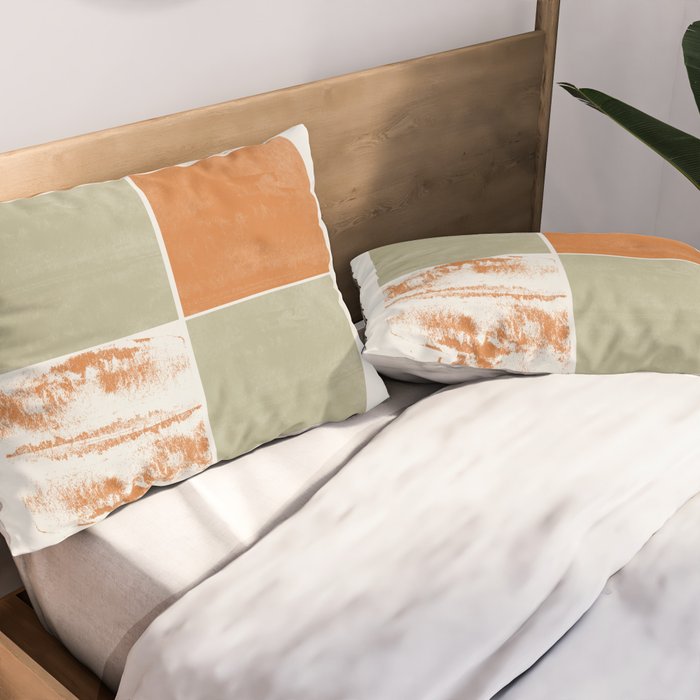 Modern Geometric Pattern Pillow Sham Gallery Image 2