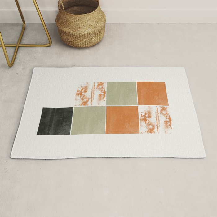 Modern Geometric Pattern Rug Gallery Image 1