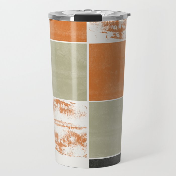 Modern Geometric Pattern Travel Mug Gallery Image 1