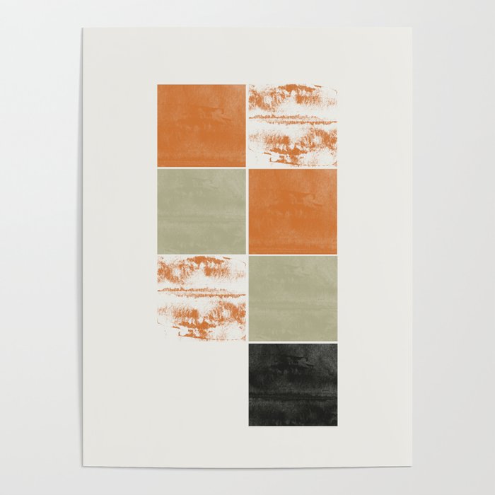 Modern Geometric Pattern Poster Gallery Image 1