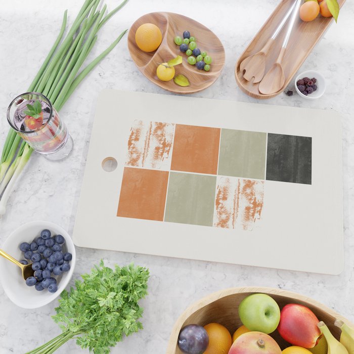 Modern Geometric Pattern Cutting Board Gallery Image 2