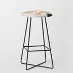 Modern Geometric Pattern Stool Gallery Image 1