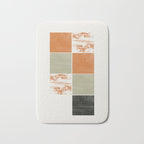 Modern Geometric Pattern Bath Mat Gallery Image 1