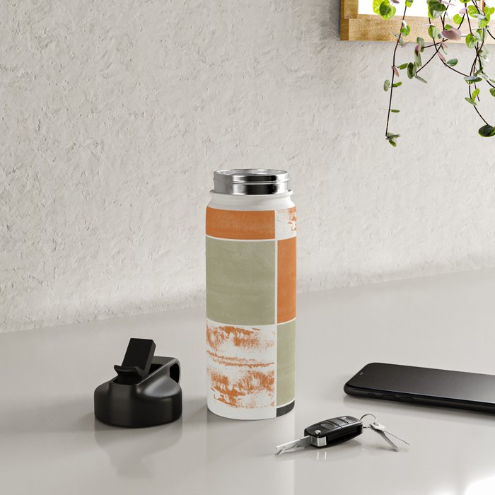 Modern Geometric Pattern Water Bottle Gallery Image 4